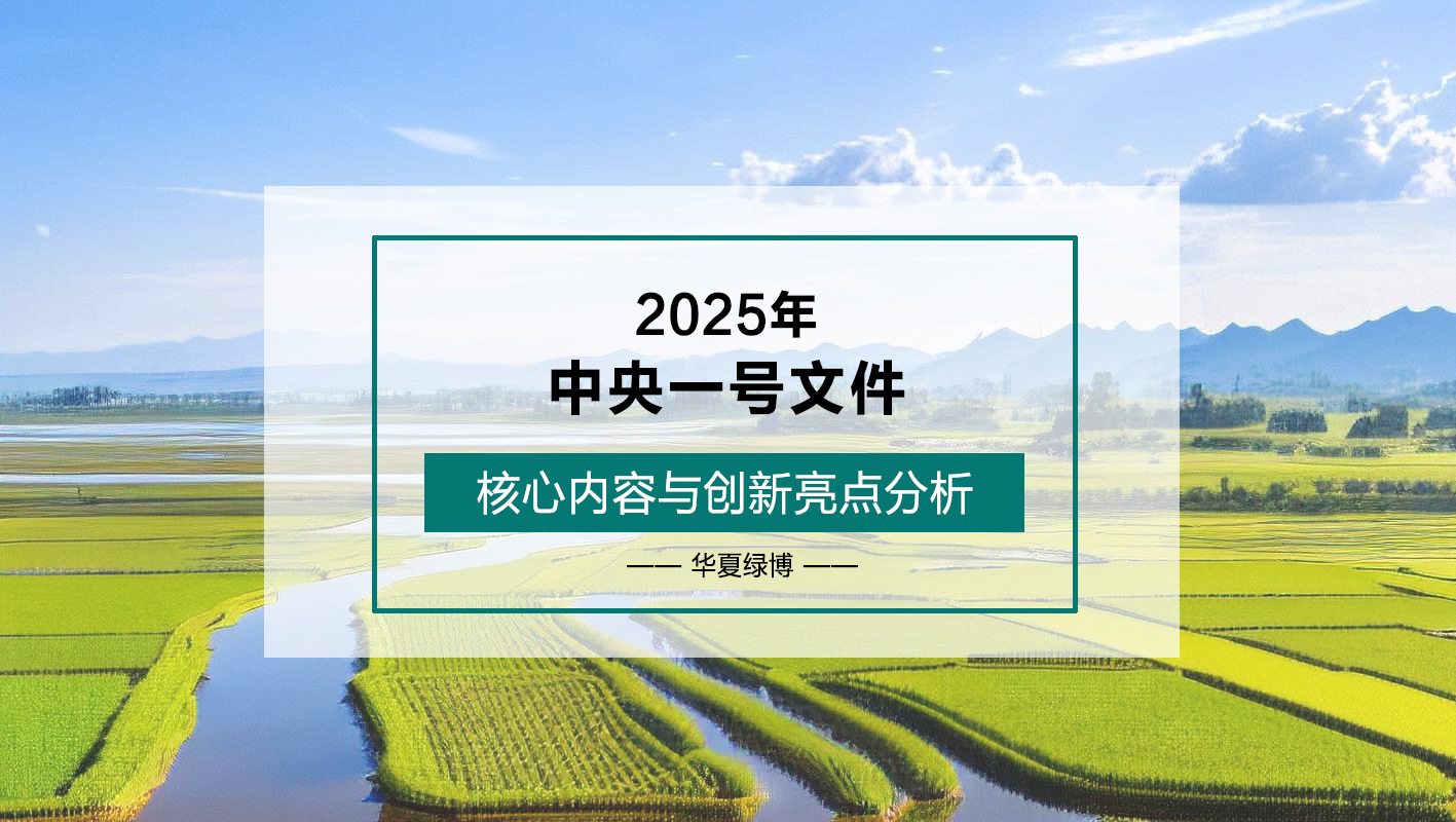 2025年中央一号文件核心内容